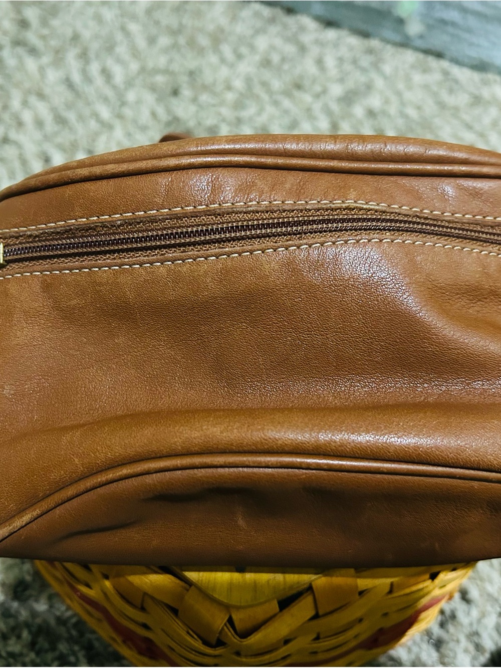 Vintage Coach Leather belt bag